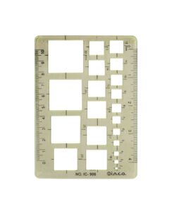 Alternative view of แผ่นเทมเพลท INCA IC906