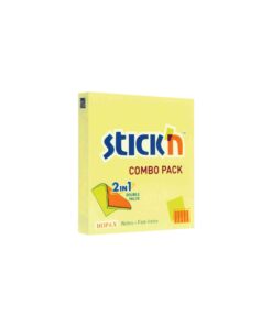 Alternative view of กระดาษโน๊ต+ฟิล์มอินเด็กซ์ STICKN 21526 เหลือง