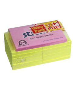 กระดาษโน้ต STICKN 21133-P12 value pack A