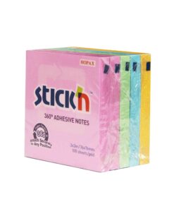 Alternative view of กระดาษโน้ต STICKN 3"x3"  คละสี 4+1 แถบกาว 360*