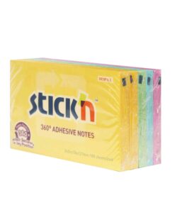 Alternative view of กระดาษโน้ต STICKN 3"x5"  คละสี 4+1 แถบกาว 360*