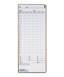 บัตรตอก SEIKO สำหรับรุ่น Z-120 (1x100)