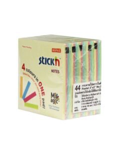 Alternative view of กระดาษโน้ต STICKN MP 3"x3"  21574 Pastel(4+1)