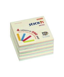 กระดาษโน้ต STICKN MP 3"x3"  21574 Pastel(4+1)