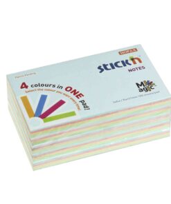 กระดาษโน้ต STICKN MP 3"x5"  21576 Pastel(4+1)