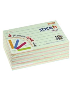 กระดาษโน้ต STICKN MP 3"x5"  21578 P+L(4+1)
