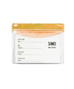 Alternative view of ซองใส่ป้ายชื่อ SANKO 101H ส้ม