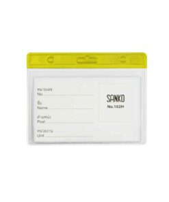 Alternative view of ซองใส่ป้ายชื่อ SANKO 102H เหลือง
