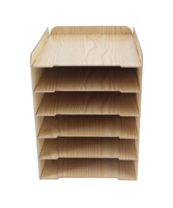 ชั้นเก็บเอกสารไม้ MDF BENNON BN9120  6 ชั้น