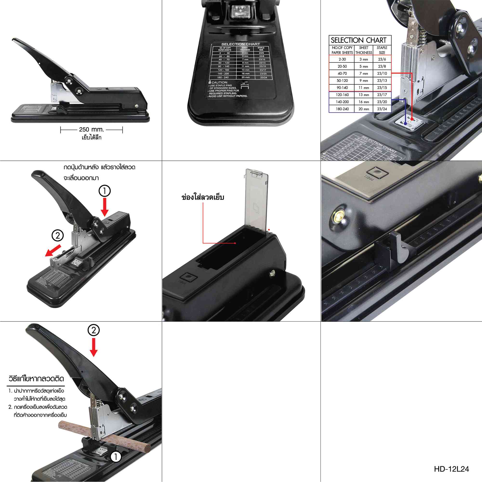 เครื่องเย็บ AROMA HD-12L24 - Image 4