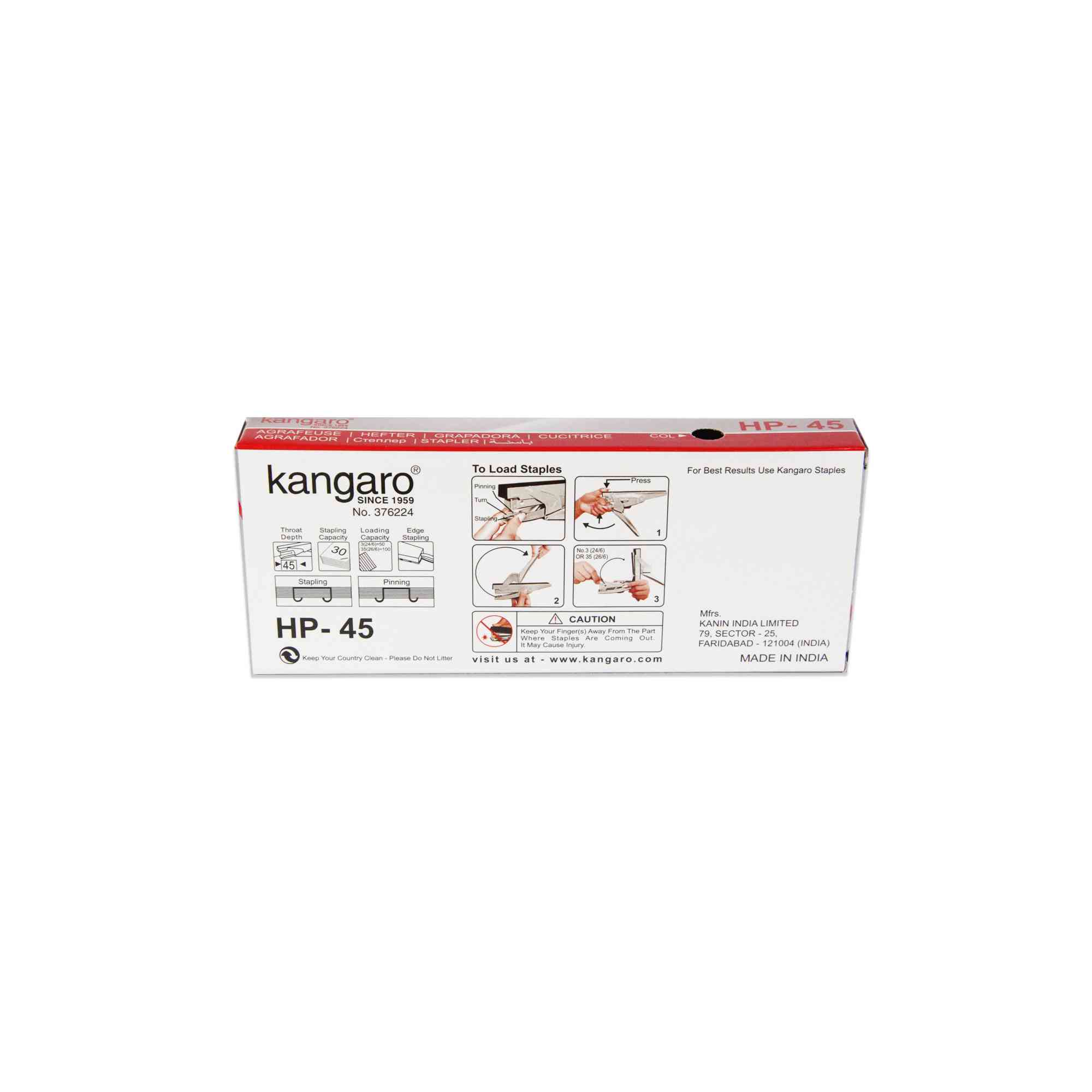 เครื่องเย็บคีม KANGARO HP-45 - Image 7